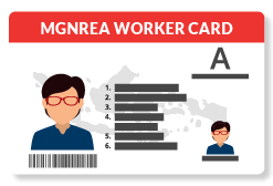 MGNREA worker card