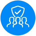 Protects employer brand icon