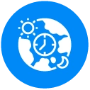 Shared time zones
